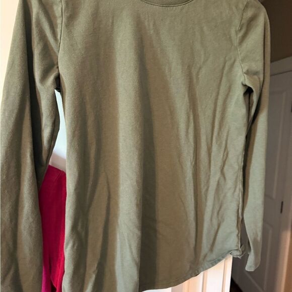 Wonder Nation Yellow and Pink Long Sleeve Tees - Picture 5 of 9